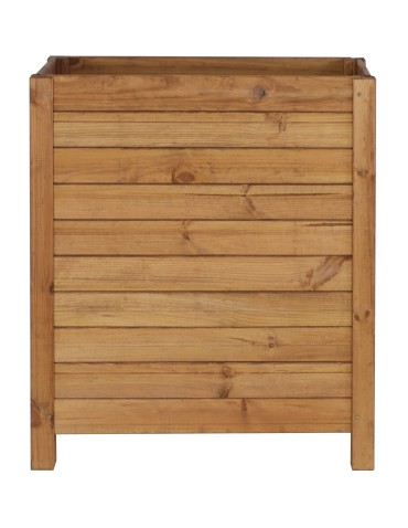 Duża donica sosnowa RDS-7-3 · kolor brązowy - product 2