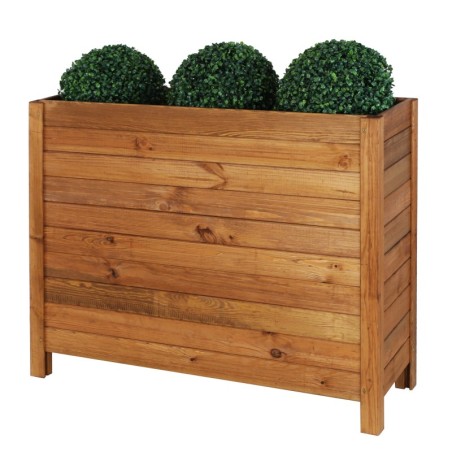 Duża donica sosnowa RDS-7-3 · kolor brązowy