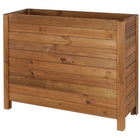 Duża donica sosnowa RDS-7-3 · kolor brązowy