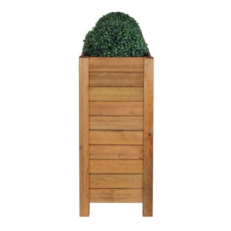 Duża donica sosnowa RDS-7-3 · kolor brązowy