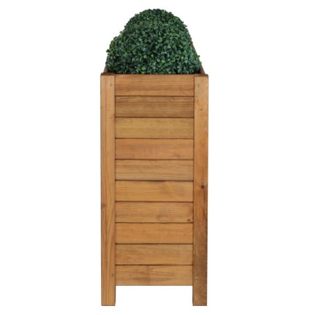 Duża donica sosnowa RDS-7-3 · kolor brązowy