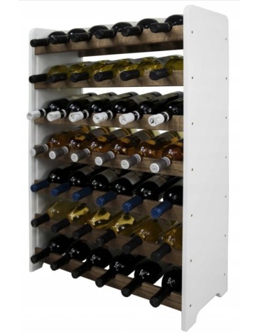 Seria RW-20 - Regał na wino RW-20-42 · palony dąb - product 3