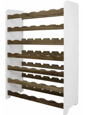 Regał na wino RW-20-42 · palony dąb