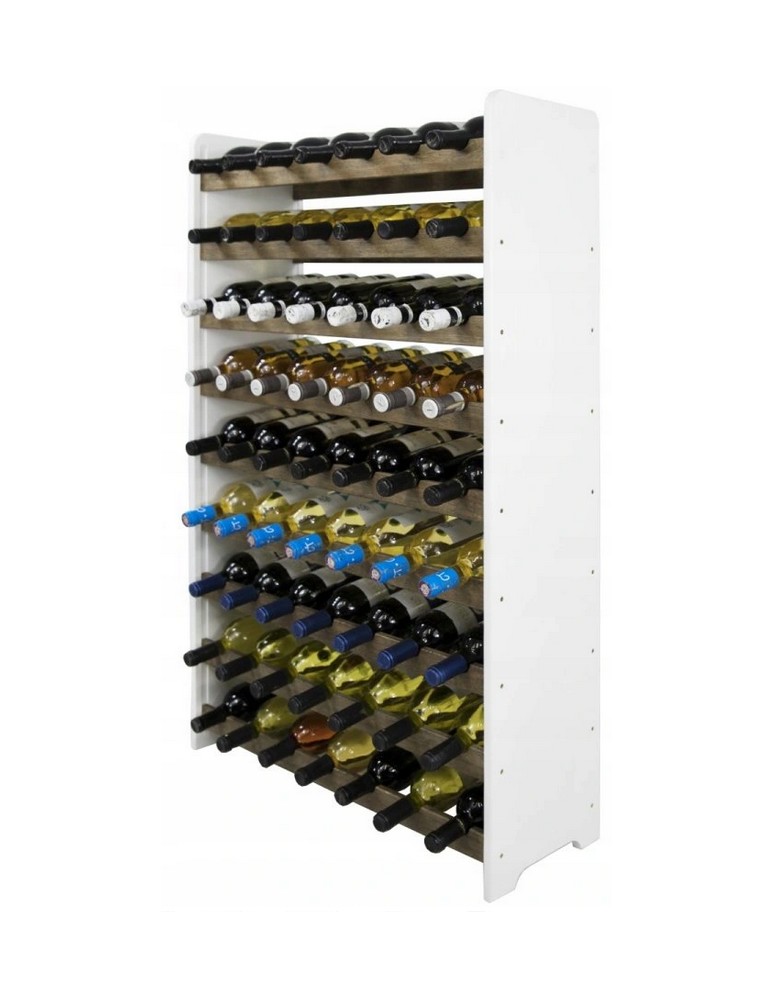 Seria RW-20 - Regał na wino RW-20-63 · dębowe opalane leżnie - product MODO24.PL 3