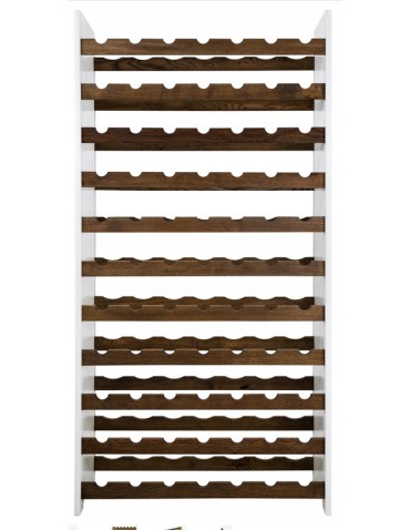 Regał na wino RW-20-77 · dębowe opalane leżnie - product 2