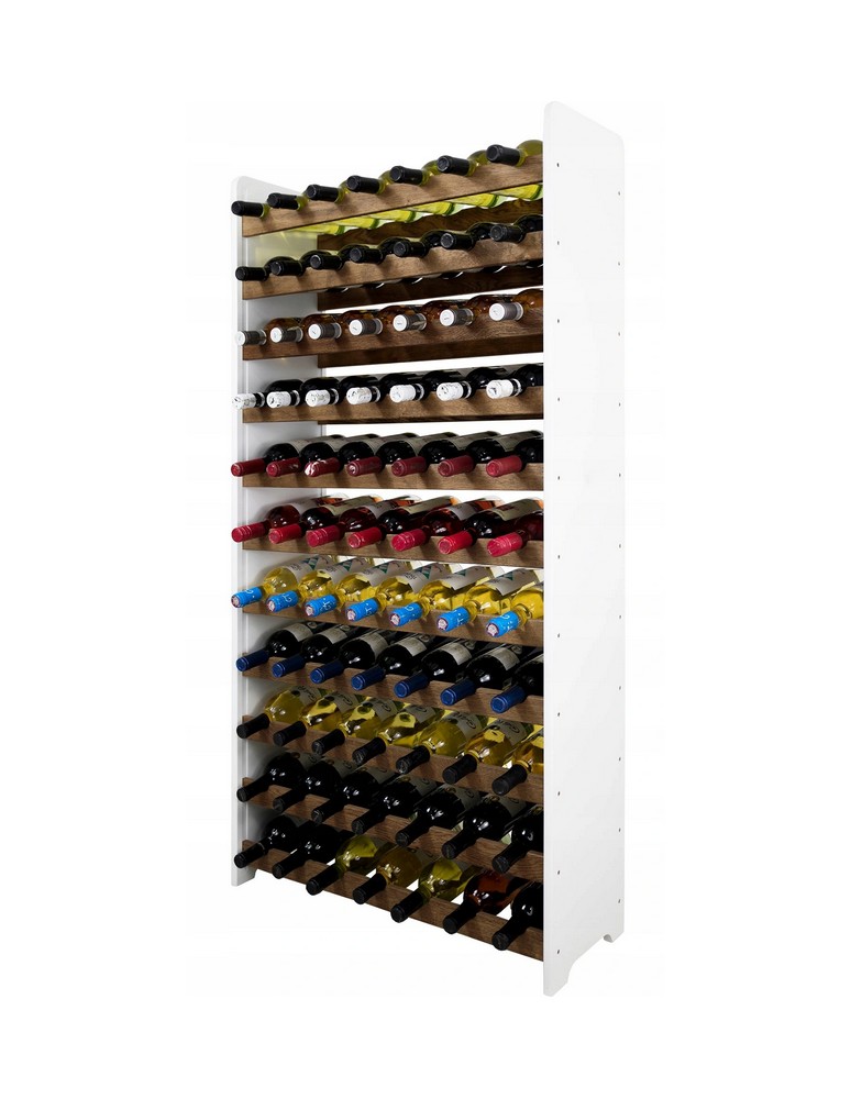 Seria RW-20 - Regał na wino RW-20-77 · dębowe opalane leżnie - product MODO24.PL 3