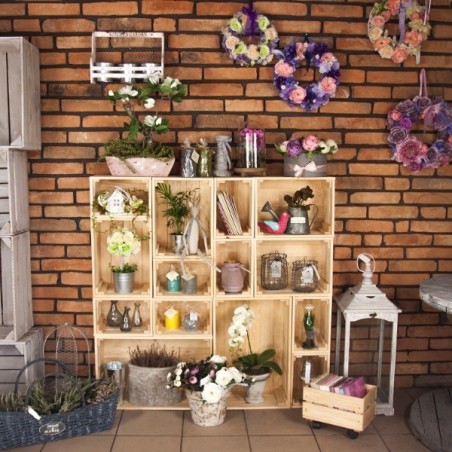 Skrzynka sosnowa SD-3-30x20 szara