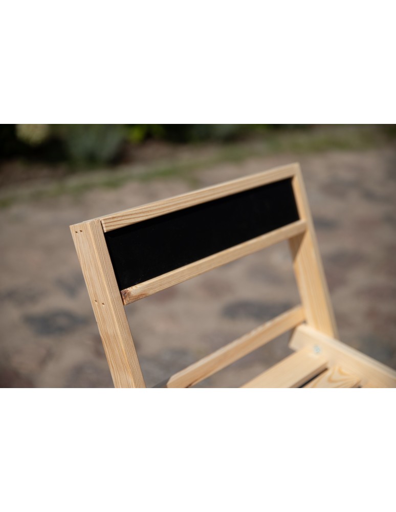 Kwietniki i donice - Dekoracyjny stojak sosnowy RDEZ_070X39X48_NAPT - product MODO24.PL 4