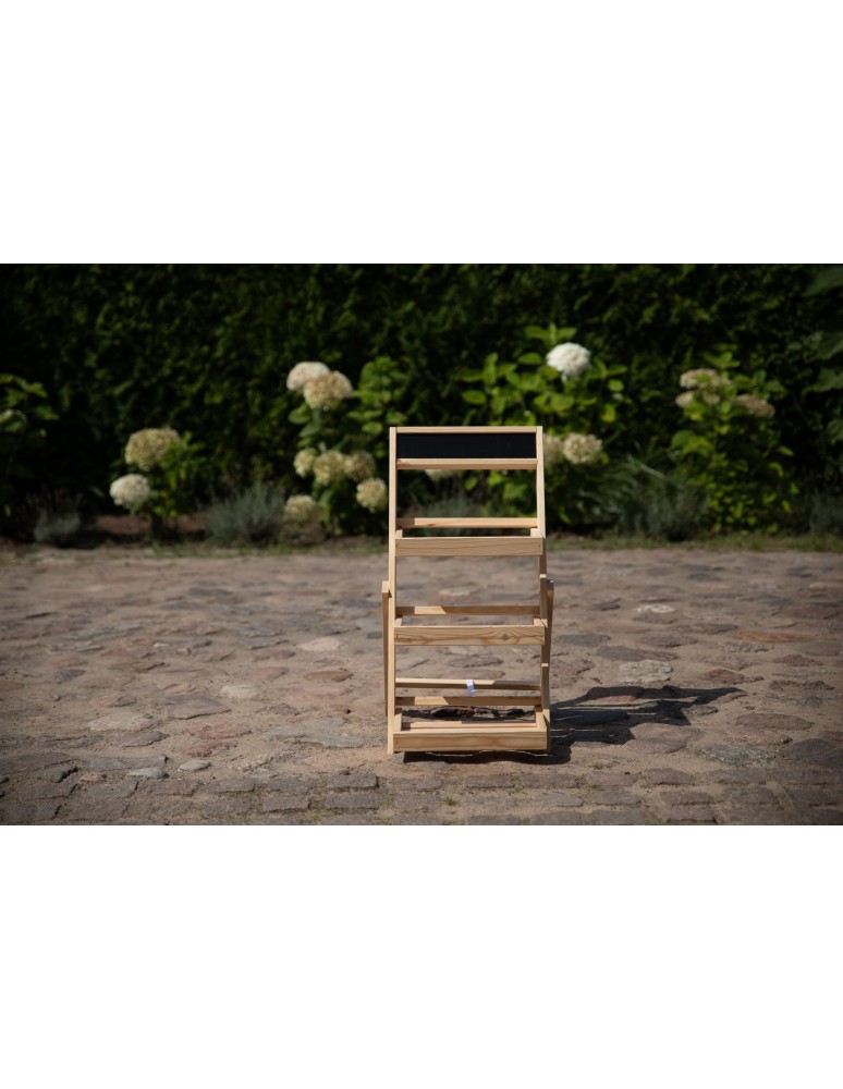 Kwietniki i donice - Dekoracyjny stojak sosnowy RDEZ_070X39X48_NAPT - product MODO24.PL 7