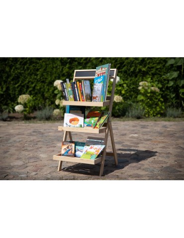 Kwietniki i donice - Uniwersalny stojak/etażerka RDEZ z surowego drewna sosnowego - product 3