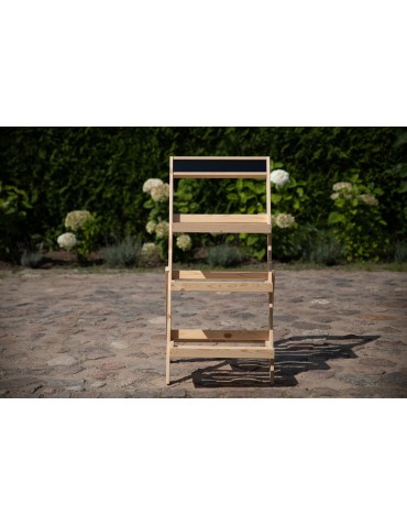 Kwietniki i donice - Uniwersalny stojak/etażerka RDEZ z surowego drewna sosnowego - product 4