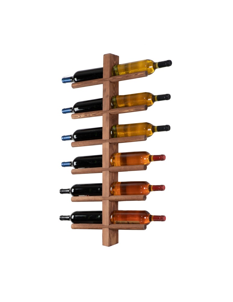 Seria RW-23 - Wieszak na wino drewniany RW-23-12_O_BR  na 12 butelek - produkt MODO24.PL 1