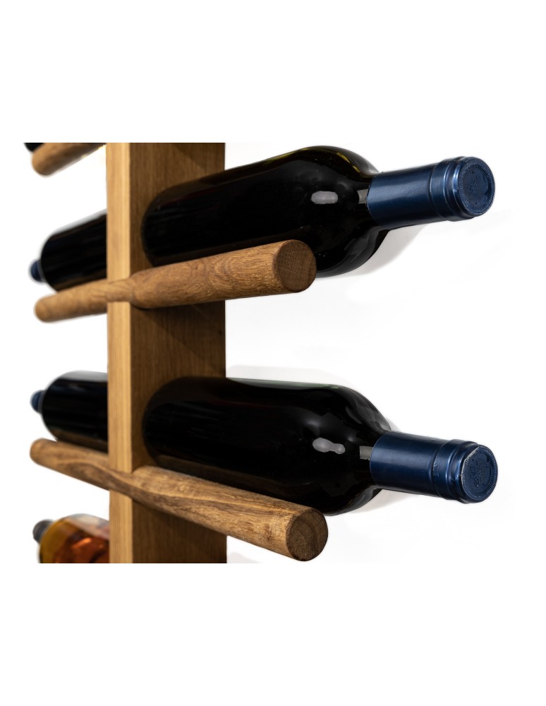 Seria RW-24 - Dębowy wieszak na alkohole · RW-24-22_O_NT · drewno olejowane - product MODO24.PL 4