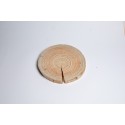 Plaster drewna - fi 20-25 cm - Modrzew, gr 4,0 cm