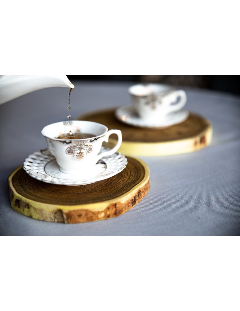 Plastry Okrągłe - Plaster drewna - fi 20-25 cm - Modrzew, gr 2,5 cm - product MODO24.PL 5