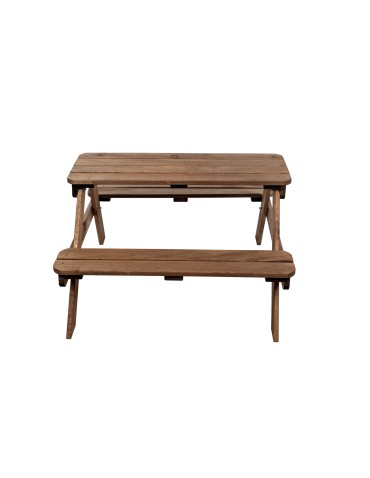 Sosnowy Stolik Ogrodowy Dla Dzieci  Brązowy - product 2