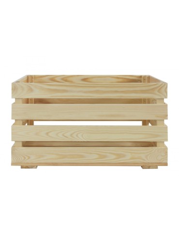 Skrzynie i ławki - Skrzynia sosnowa B-08 36x64x38, surowa - product 3