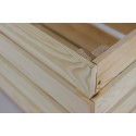 Skrzynia sosnowa B-08 36x64x38, surowa