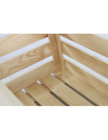 Skrzynie i ławki - Skrzynia sosnowa B-08 36x64x38, surowa - product 9