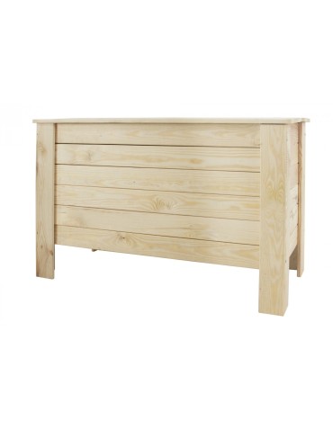 Skrzynia sosnowa B-13 52x80x42, płaskie wieko