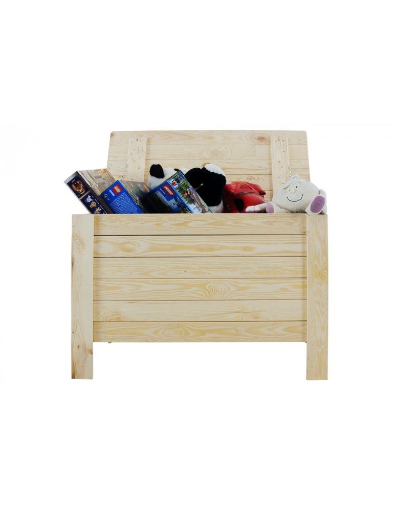 Skrzynie i ławki - Skrzynia sosnowa B-13 52x80x42, płaskie wieko - product MODO24.PL 9