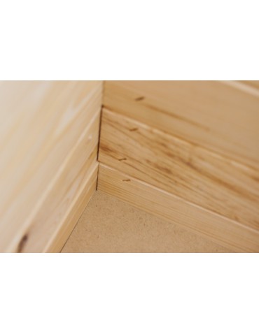 Skrzynie i ławki - Skrzynia sosnowa B-13 52x80x42, płaskie wieko - product 11