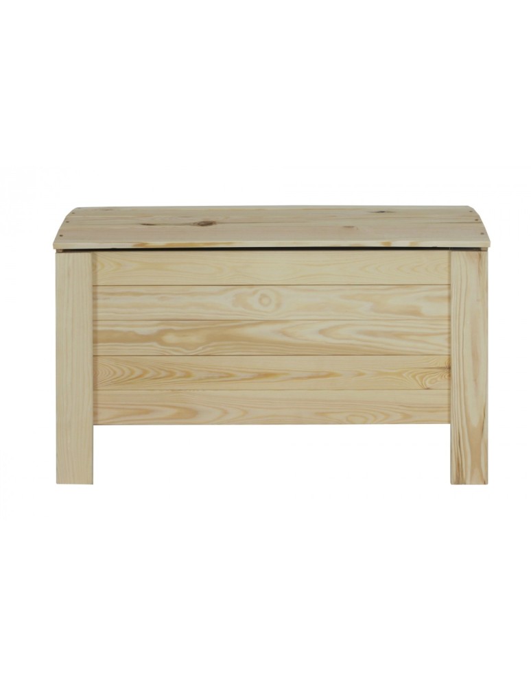 Skrzynie i ławki - Skrzynia sosnowa B-16 50x77x40, półokrągłe wieko - product MODO24.PL 2