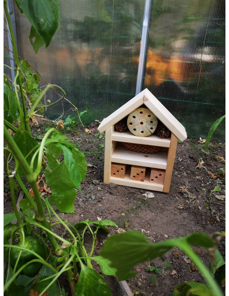 Hotele, Karmniki, Domki - Domek dla Owadów, Budka Lęgowa - REDUKCJA MSZYC - product MODO24.PL 6