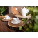 Podkładki na Stół  z Modrzewia ◎ Okorowane i Olejowane ◎ ø 12-15 cm ◎ 2 sztuki