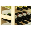 Sosnowy regał na wino RW-1-52 ▪ Naturalne drewno