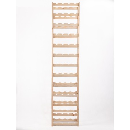 Sosnowy regał na wino RW-1-52 ▪ Naturalne drewno