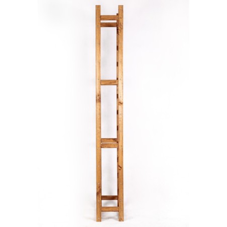 Sosnowy regał na wino RW-1-52 ▪ W kolorze brązowym