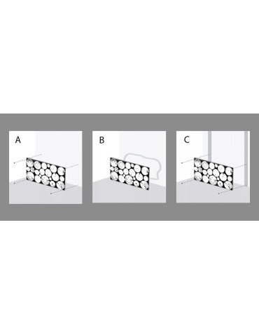 Ozdobne Panele Ścienne ⭑ Plastry Dębowe ⭑ 2 sztuki - product 2