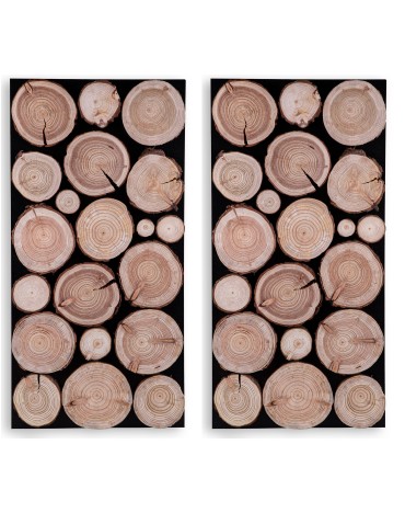 Plastry drewna w aranżacji