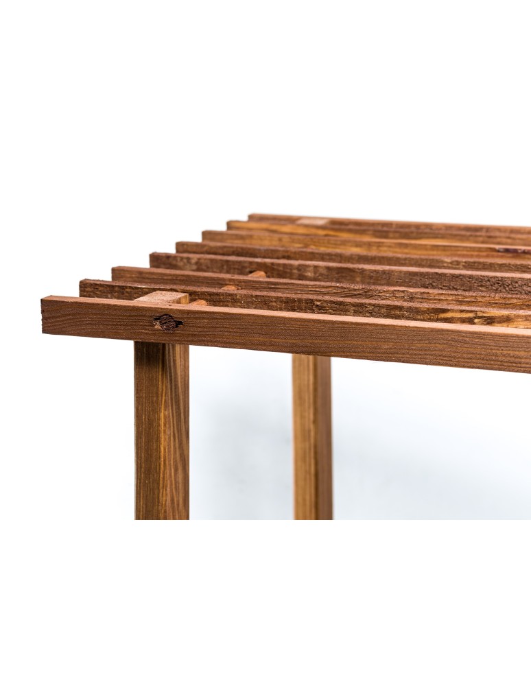 Stojaki na obuwie/ stojaki na buty/ półka RBO - Drewniany stojak na buty ▪ 3 poziomy ▪ RBO-3 ▪ Brązowy - product MODO24.PL 7