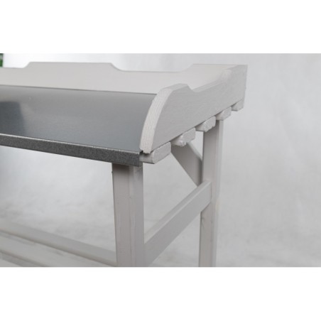 Pomocniczy Stolik Ogrodowy ⚜ Biały