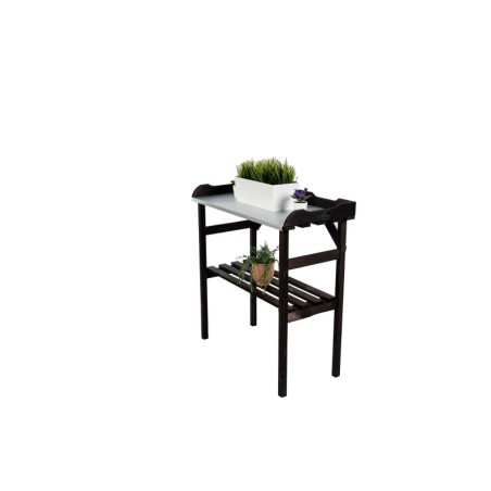 Pomocniczy Stolik Ogrodowy ⚜ Brązowy