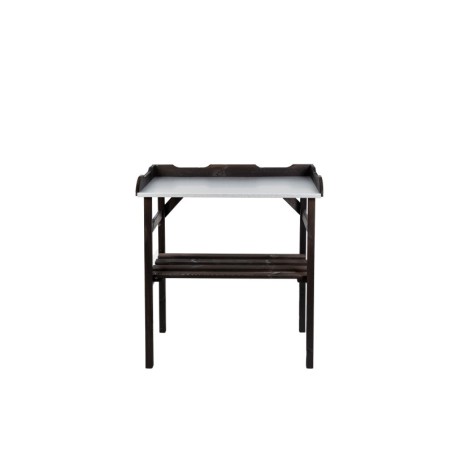 Pomocniczy Stolik Ogrodowy ⚜ Brązowy