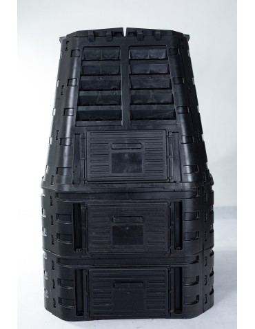 Kompostownik 1000l z tworzywa - czarny - standard - product 2