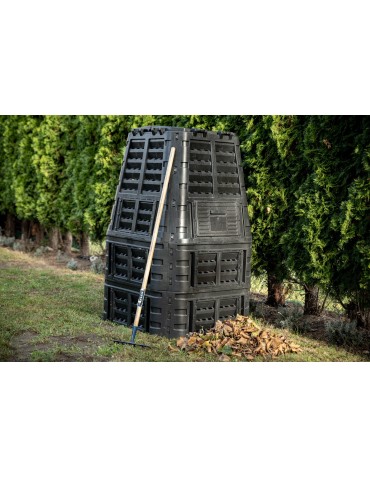 Kompostowniki - Kompostownik 1000l z tworzywa - czarny - standard - product 6