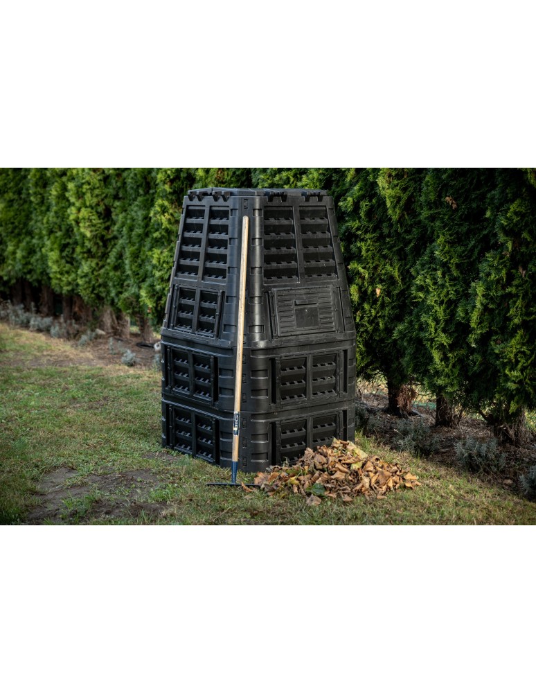 Kompostowniki - Kompostownik 1000l z tworzywa - czarny - standard - product MODO24.PL 8