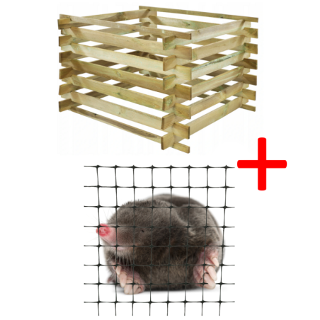 kompostownik drewniany