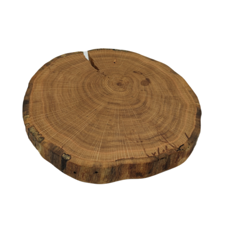 Dębowa Taca Obrotowa ◎ Średnica 30 - 35 mm