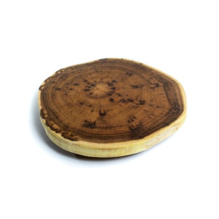 Taca obrotowa ◎ Akacja ◎ Średnica 30-35 cm