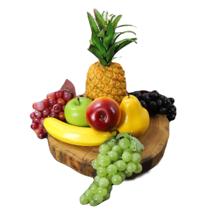 Dębowa Taca obrotowa ◎ Średnica 20 - 25 cm