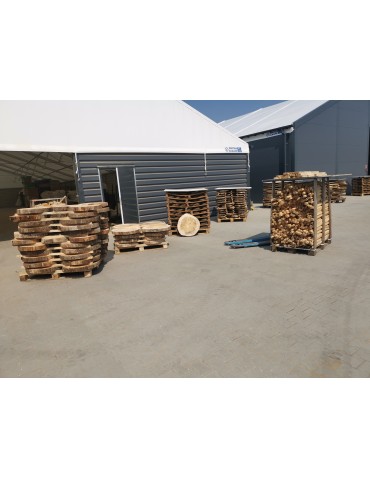 Plastry Okrągłe - Plaster Drewna Sosnowego ⚪ Grubość 5 cm ⚪ Średnica 30-35 cm ⚪ Oszlifowany i Okorowany - product 7