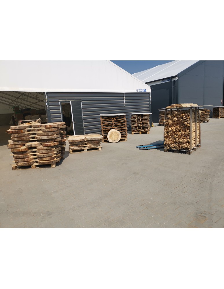 Plastry Okrągłe - Plaster Drewna Sosnowego ⚪ Grubość 5 cm ⚪ Średnica 30-35 cm ⚪ Oszlifowany i Okorowany - product MODO24.PL 7