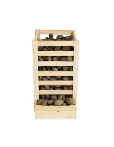 Dom i ogród - Drewniany regał na warzywa RZ01 - Naturalny - product 3