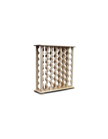 Seria RW-12 - Stojak Kolumnowy ● 46 butelek ● Naturalny ▪ Sosnowy ● RW-12-7X8 - product 2