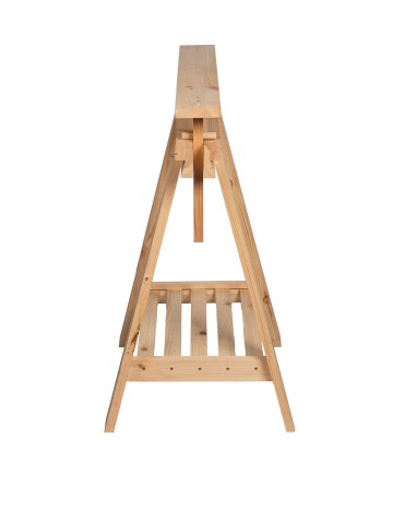 Koziołki Warsztatowe - Regulowany Koziołek Warsztatowy Z Drewna Sosnowego - 1 sztuka - product 5